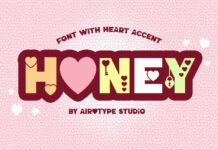 Honey Font Poster 1