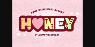Honey Font Poster 1