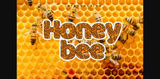 Honeybee Font Poster 1