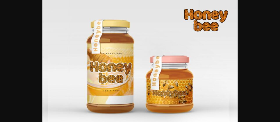 Honeybee Font Poster 6