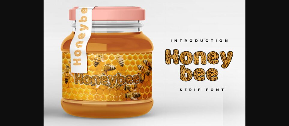 Honeybee Font Poster 7