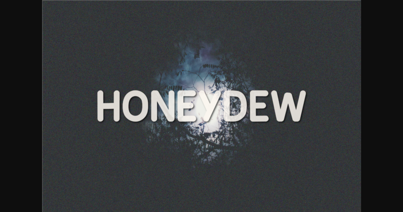 Honeydew Font Poster 3