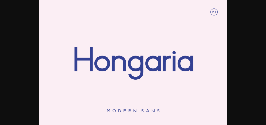 Hongaria Font Poster 3
