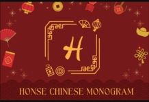 Honse Chinese Monogram Font Poster 1