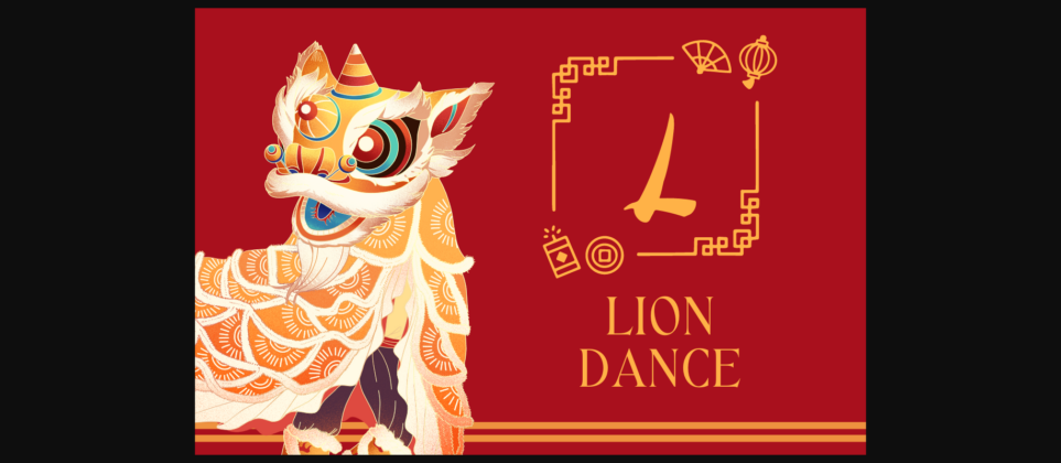 Honse Chinese Monogram Font Poster 4