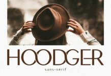 Hoodger Font Poster 1