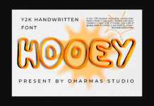 Hooey Font Poster 1