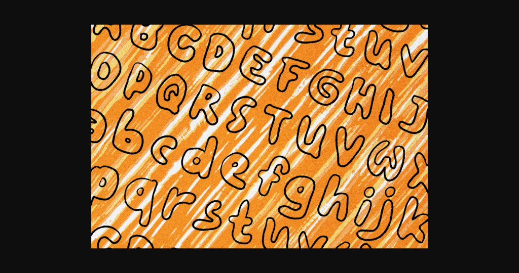 Hooey Font Poster 4