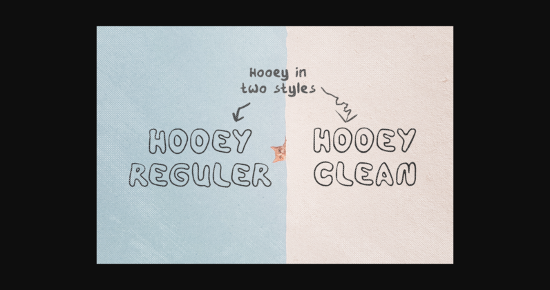 Hooey Font Poster 11