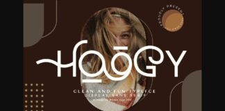 Hoogy Font Poster 1