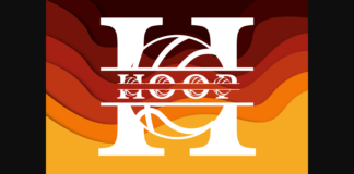 Hoop Font Poster 1