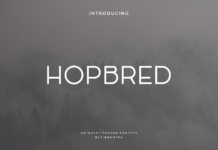 Hopbred Font Poster 1