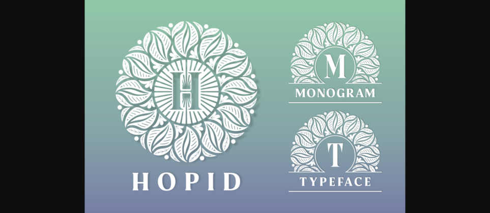 Hopid Font Poster 3