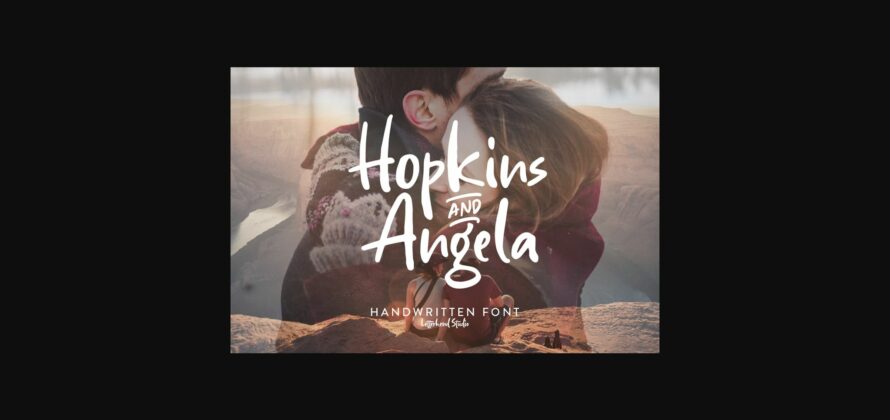Hopkins Angela Font Poster 1