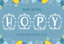 Hopy Font Poster 1