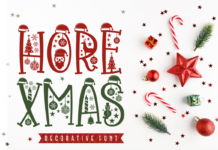 Hore Xmas Font Poster 1