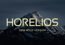Horelios Semi-Bold Font Horelios Semi-Bold Font