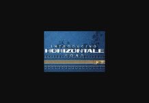 Horizontale Font Poster 1