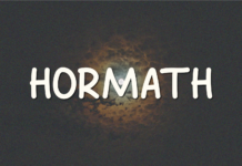 Hormath Font Poster 1