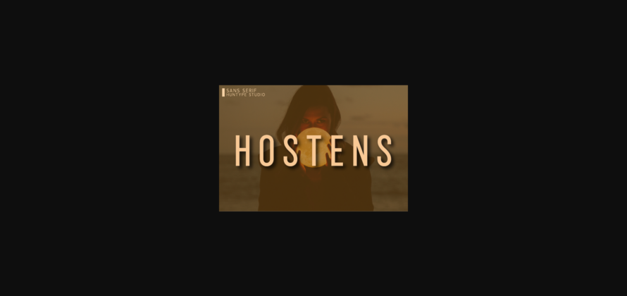 Hostens Font Poster 3