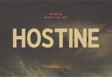 Hostine Font Poster 1