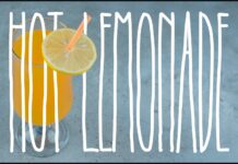 Hot Lemonade Font Poster 1