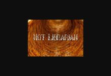 Hot Librarian Font Poster 1