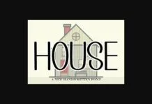 House Font House Font Poster 1