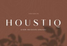 Houstiq Font Poster 1