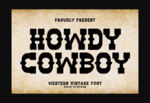 Howdy Cowboy Poster 1