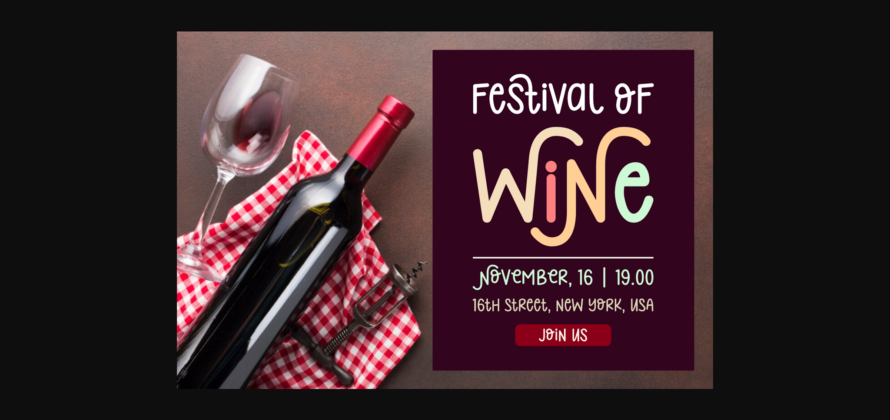 Howine Font Poster 8