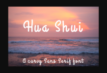 Hua Shui Font Poster 1
