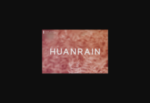 Huanrain Font Poster 1