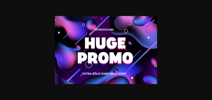 Huge Promo Font Poster 1