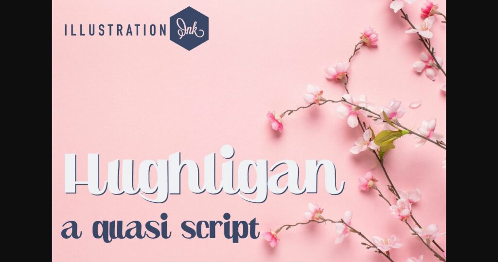 Hughligan Font Poster 1
