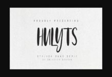 Hulyts Font Poster 1