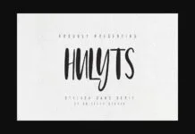 Hulyts Font Poster 1