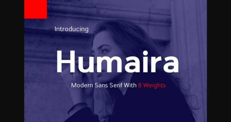 Humaira Font Poster 3