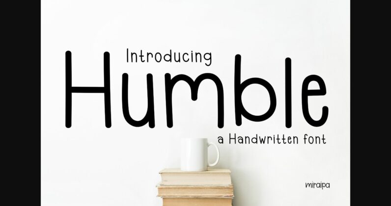 Humble Font Poster 3