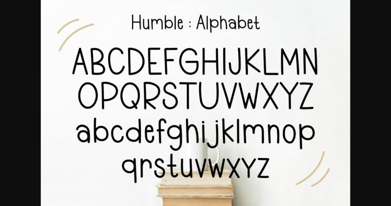 Humble Font Poster 5