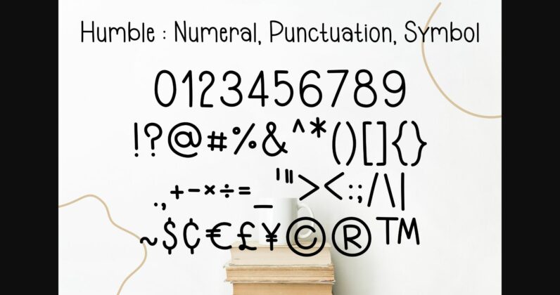 Humble Font Poster 6