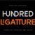 Hundred Ligatture Font