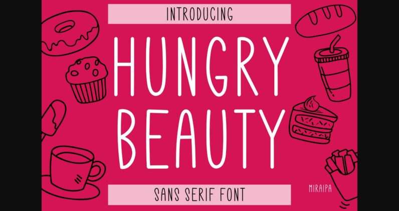 Hungry Beauty Font Poster 3