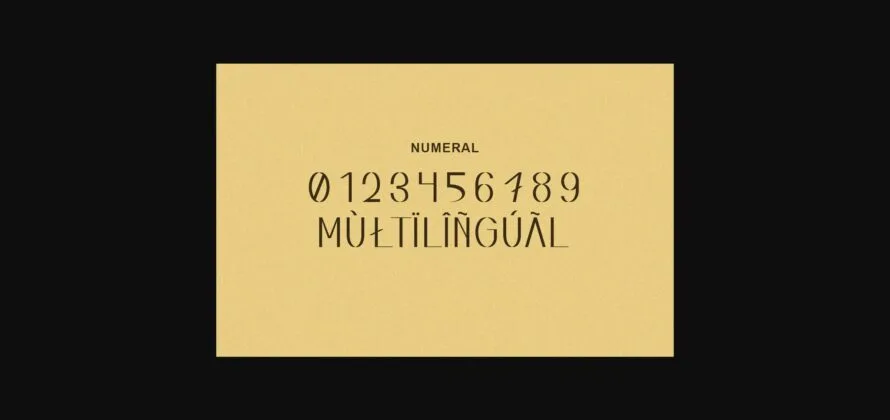 Husain Font Poster 10
