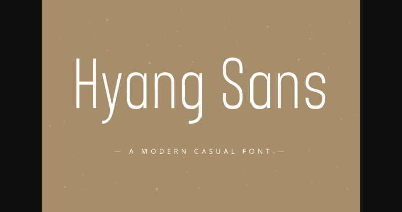 Hyang Font Poster 3