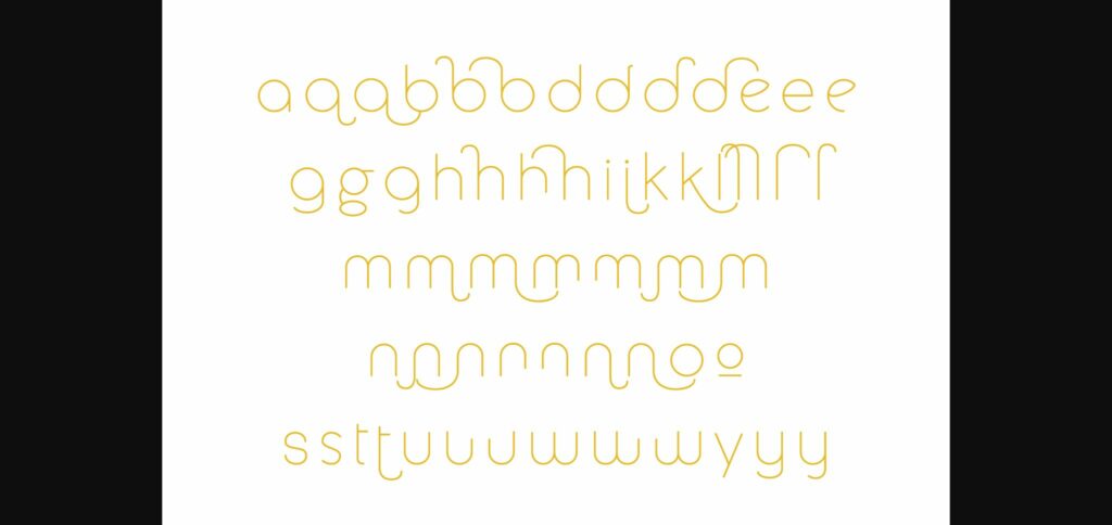 Hyde Street Font Poster 7