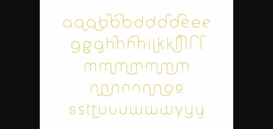 Hyde Street Font Poster 7