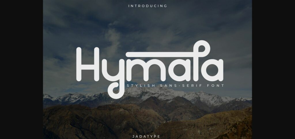 Hymala Font Poster 1