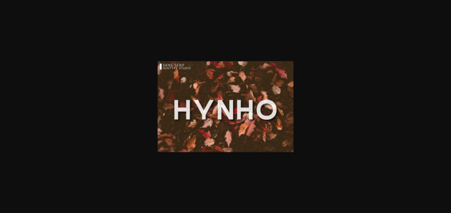 Hynho Font Poster 3