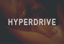 Hyperdrive Font Poster 1